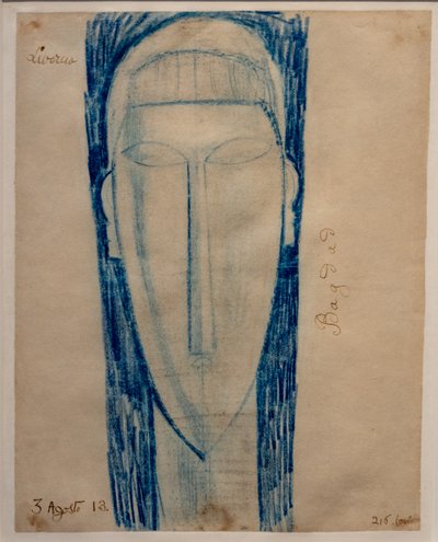 Testa da Amedeo Modigliani