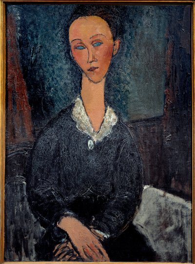 La donna dal colletto bianco da Amedeo Modigliani