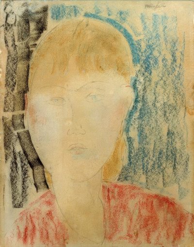 Il corpetto rosa da Amedeo Modigliani