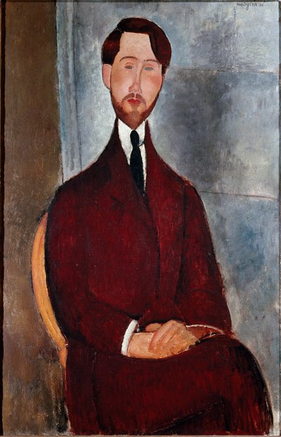 Ritratto di Leopold Zborowski da Amedeo Modigliani