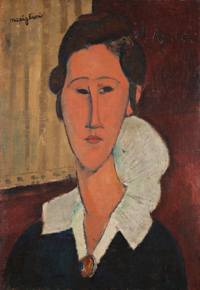 Ritratto di Anna Zborowska da Amedeo Modigliani