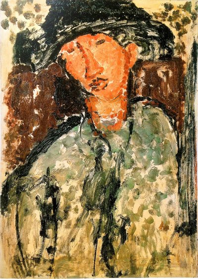 Ritratto di Chaïm Soutine da Amedeo Modigliani
