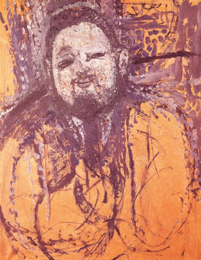 Ritratto di Diego Rivera, di Amedeo Modigliani, olio e tempera su tela da Amedeo Modigliani