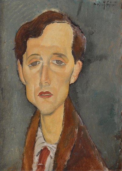 Ritratto di Frans Hellens (1881-1972) da Amedeo Modigliani