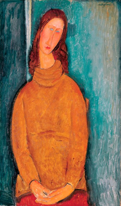 Ritratto di Jeanne Hébuterne, 1919 da Amedeo Modigliani