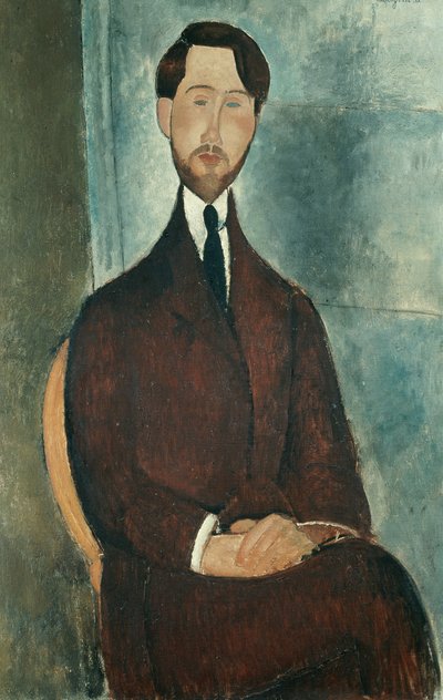 Ritratto di Leopold Zborowski da Amedeo Modigliani
