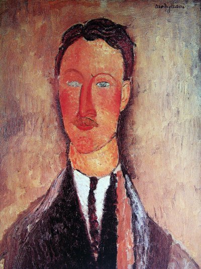 Ritratto di Léopold Survage, 1918 da Amedeo Modigliani