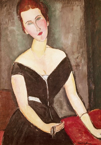 Ritratto di Madame Georges Van Muyden, di Amedeo Modigliani (1884-1920) da Amedeo Modigliani