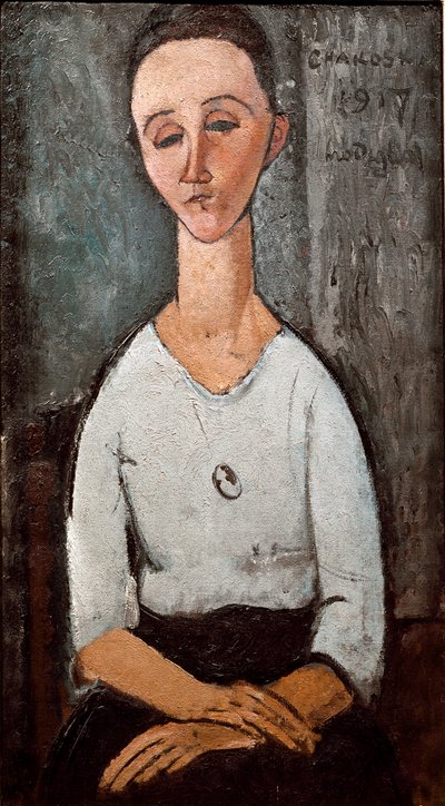 Ritratto della Signora Chakoska da Amedeo Modigliani
