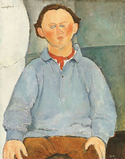 Ritratto di Oscar Miestchanioff da Amedeo Modigliani