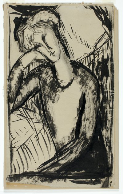 Ritratto di una giovane donna da Amedeo Modigliani