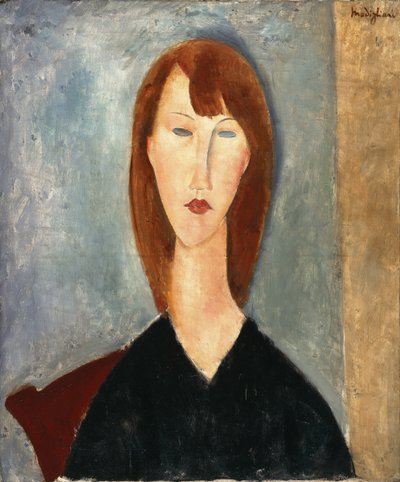 Ritratto di un modello sconosciuto da Amedeo Modigliani