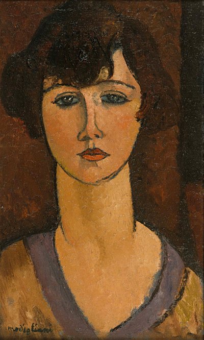 Ritratto di Élisabeth Fuss-Amoré da Amedeo Modigliani