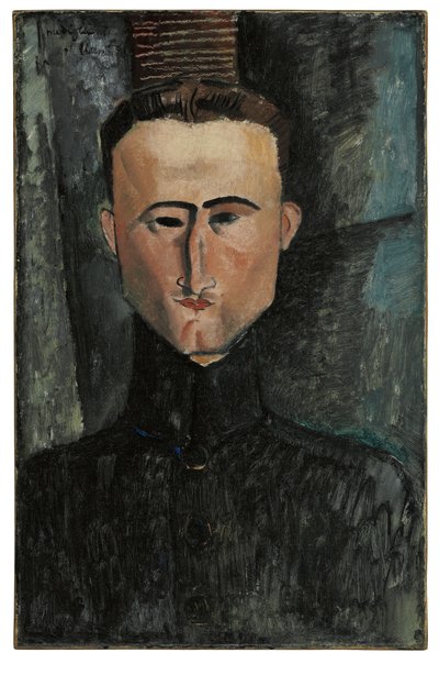 Ritratto del pittore Rouveyre da Amedeo Modigliani