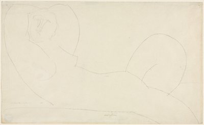 Nudo femminile reclinato da Amedeo Modigliani