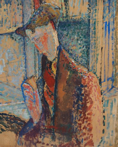 Reverie (Studio per il ritratto di Frank Burty Haviland) da Amedeo Modigliani