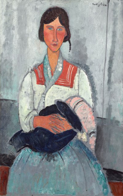 Donna Rom con Bambino da Amedeo Modigliani