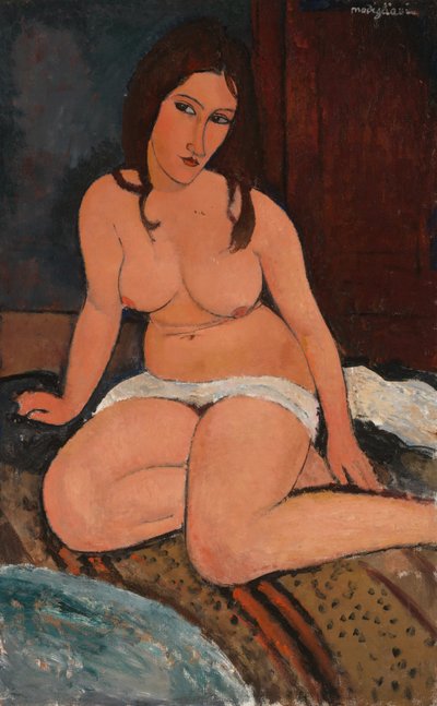 Nudo seduto da Amedeo Modigliani