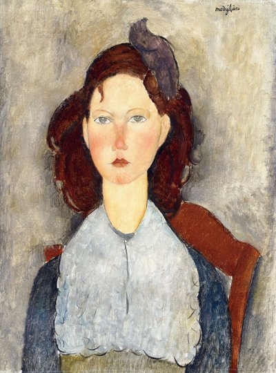 Ragazza Seduta, 1918 da Amedeo Modigliani