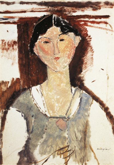 Studio per il ritratto di Beatrice Hastings di Amedeo Modigliani da Amedeo Modigliani