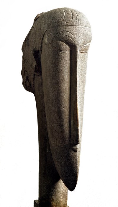 Testa (scultura di Amedeo Modigliani) da Amedeo Modigliani