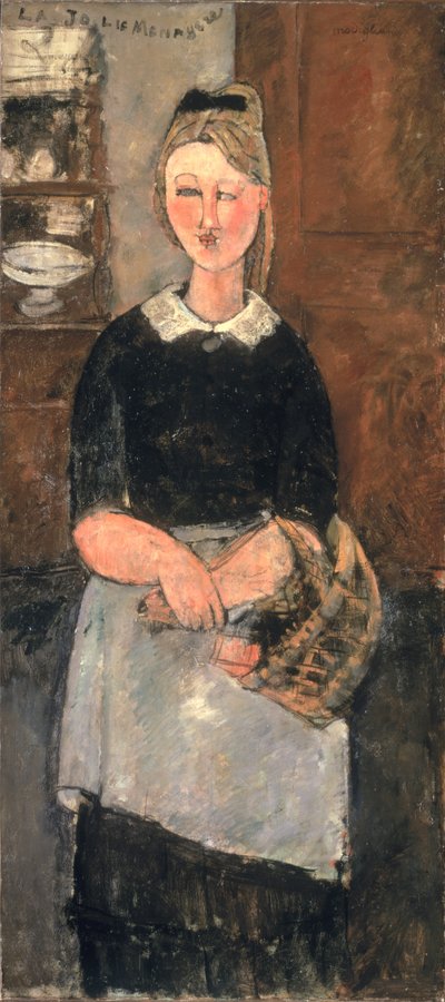 La Bella Casalinga (La Jolie Menagere) 1915 da Amedeo Modigliani