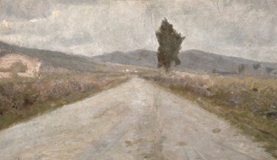 La strada toscana da Amedeo Modigliani