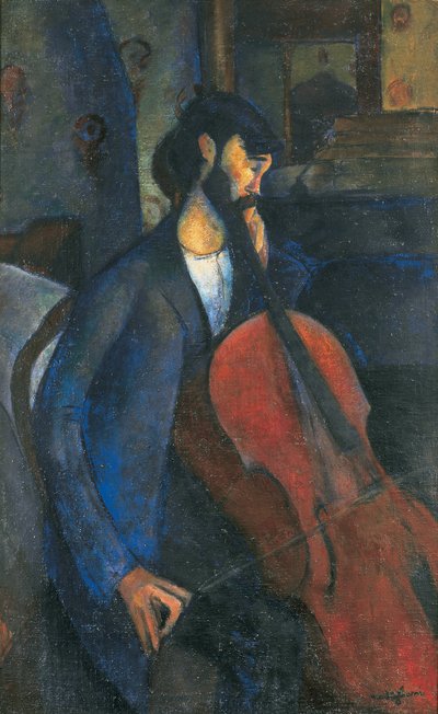 Il violoncellista da Amedeo Modigliani