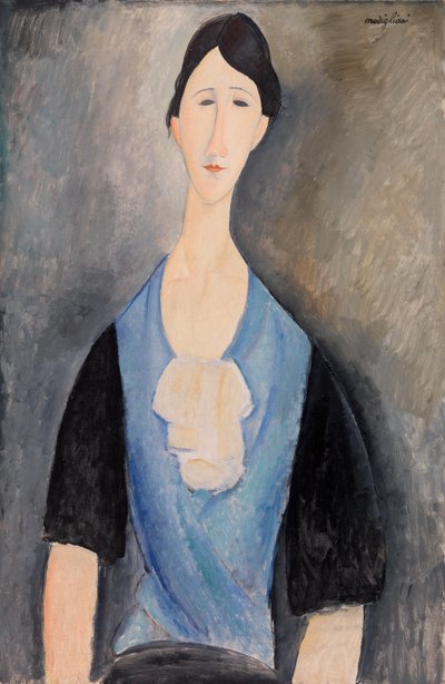Donna in blu da Amedeo Modigliani