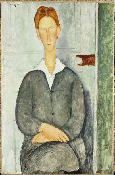 Giovane con Capelli Rossi da Amedeo Modigliani