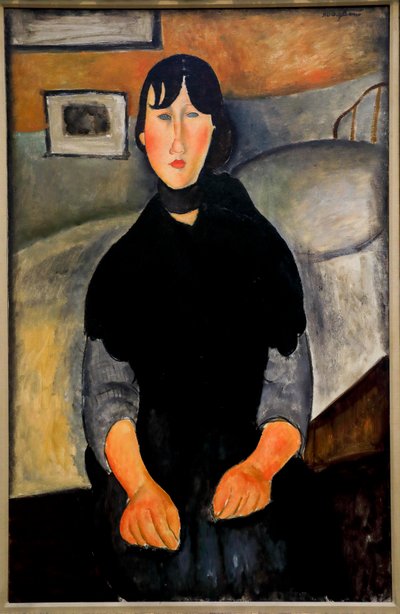 Giovane donna del popolo da Amedeo Modigliani
