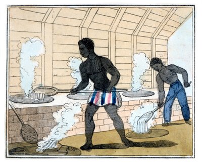 Bollitura e raffreddamento dello zucchero, 1826 da Amelia Alderson Opie