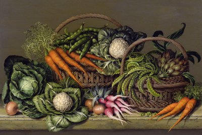 Cesto di Verdure e Ravanelli, 1995 da Amelia Kleiser