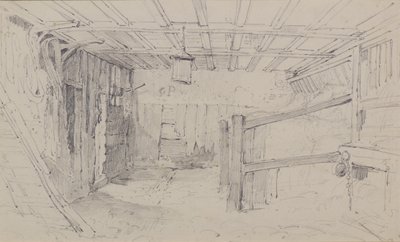Dentro una Stalla, c.1810 da Amelia Long