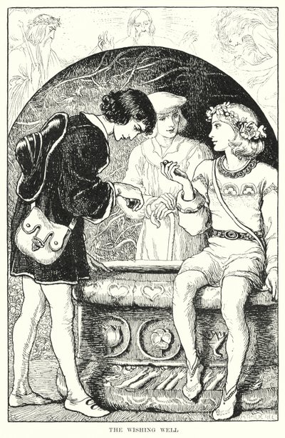 Il pozzo dei desideri (incisione) da Amelia M. (attr.to) Bowerley or Bauerle