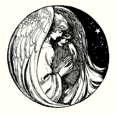 Illustrazione della pagina del titolo per Allegories di Frederic W Farrar da Amelia M. (attr.to) Bowerley or Bauerle