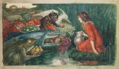 Raccolto di goblin, c.1910 da Amelia M. Bowerley or Bauerle