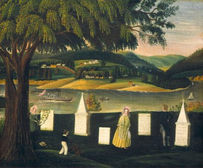 Cimitero di famiglia da American 19th Century