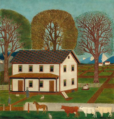 Cascina nella valle di Mahantango da American 19th Century