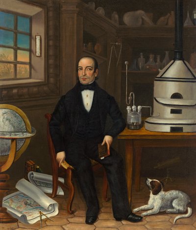 Uomo di scienza da American 19th Century