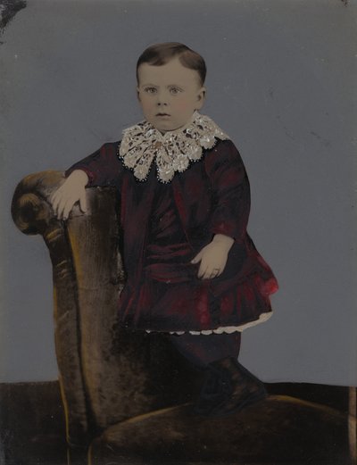 Ritratto di un ragazzo da American 19th Century