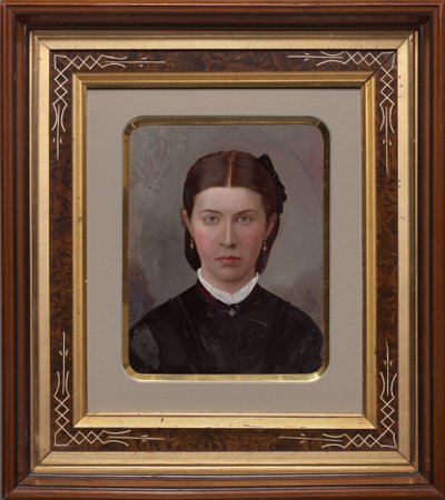 Ritratto di una donna da American 19th Century