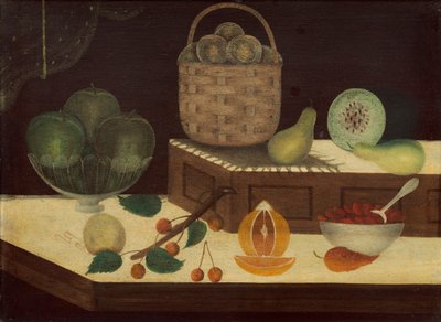 Natura morta di frutta da American 19th Century