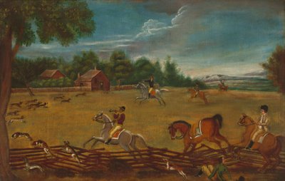 La fine della caccia da American 19th Century