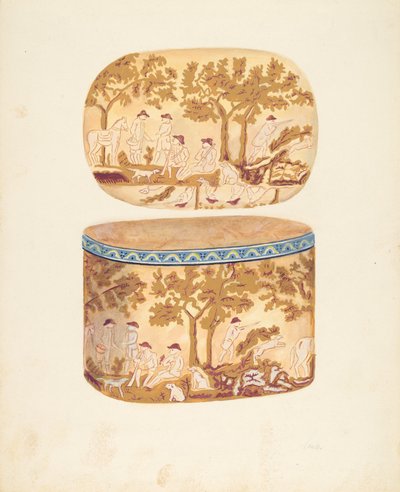 Scatola per Cappelli da American 20th Century