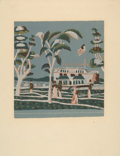 Design per scatola di cartone da American 20th Century