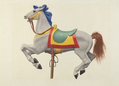 Cavallo da giostra da American 20th Century