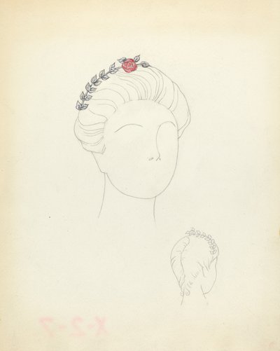 Ornamento per capelli da American 20th Century
