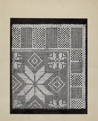 Merletto Hardanger da American 20th Century
