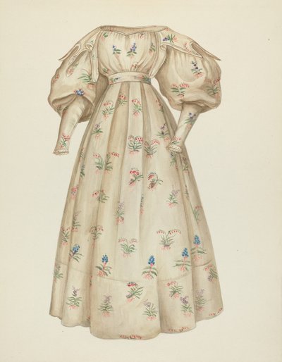 Vestito di mussola da American 20th Century